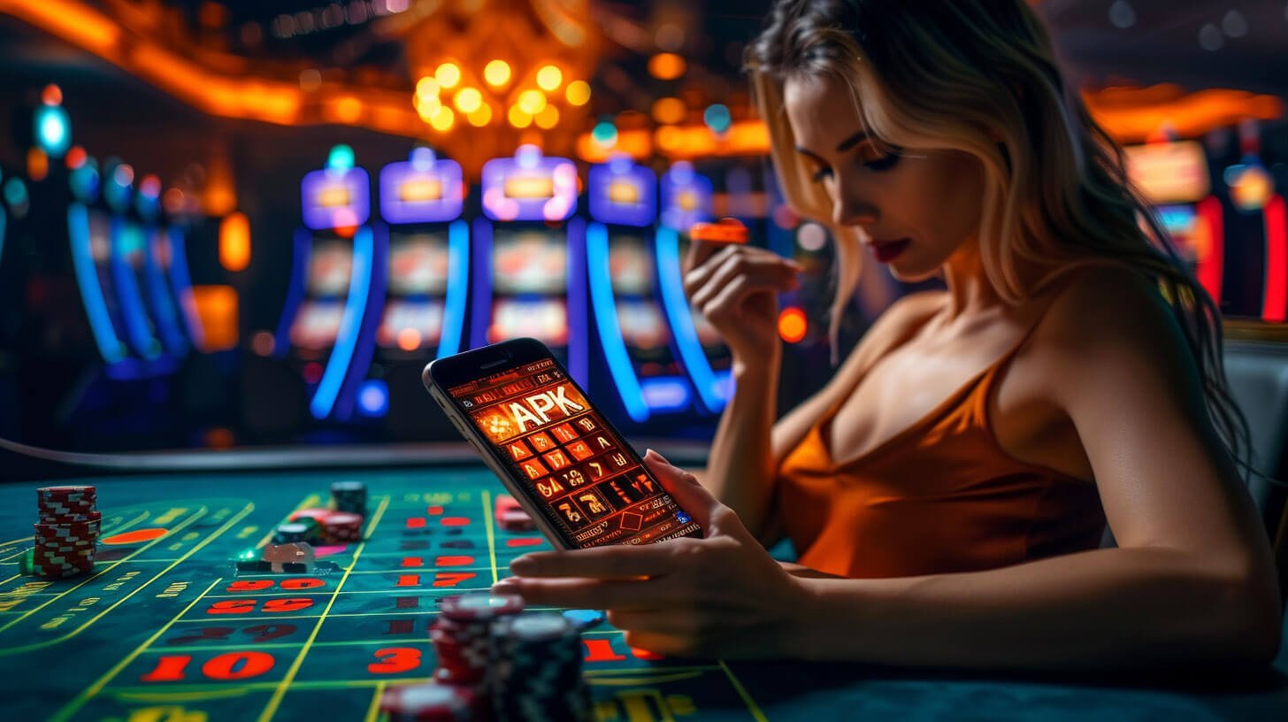 Themed casino-style entertainment area inside ck33 app apk Phoenix Legend